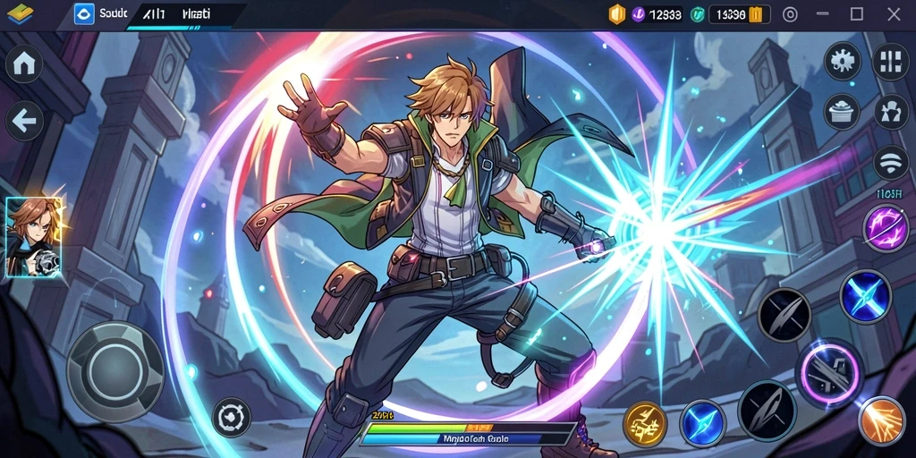 Screenshot memperlihatkan berbagai pilihan permainan slot yang warna-warni.
