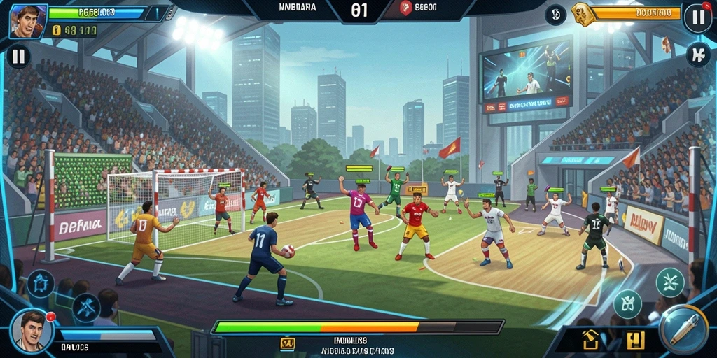 Tantangan multiplayer yang seru dan interaktif.