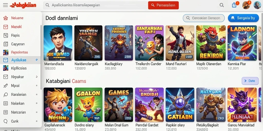 Tantangan seru yang mendorong kecepatan dan strategi.