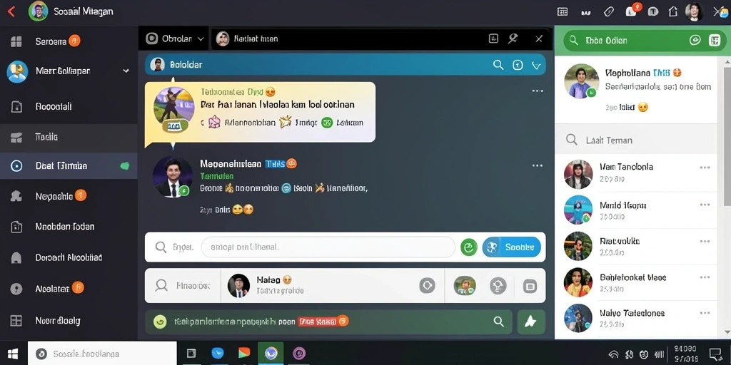 Karakter unik dengan latar belakang cerita yang menarik.